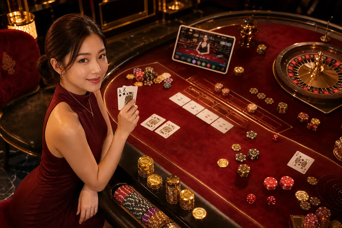 lb33 Casino dealer langsung permainan roulette
